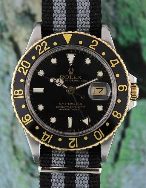 (image for) A ROLEX VINTAGE OYSTER PERPETUAL DATE / GMT-MASTER - 16753